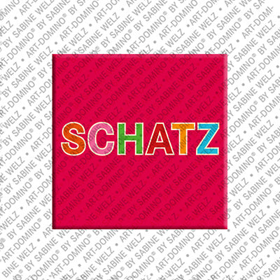 Kühlschrankmagnet Schatz