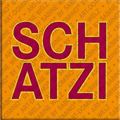 Kühlschrankmagnet Schatzi