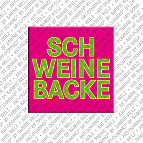 Kühlschrankmagnet Schweinebacke