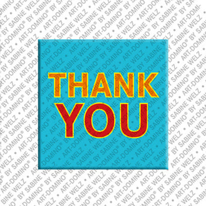 Kühlschrankmagnet Thank You