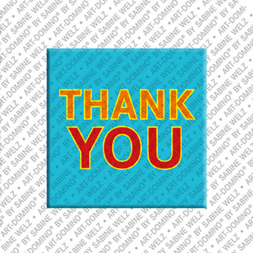 Kühlschrankmagnet Thank You
