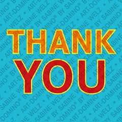 Kühlschrankmagnet Thank You