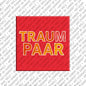 Kühlschrankmagnet Traumpaar