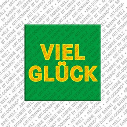 Kühlschrankmagnet Viel Glück