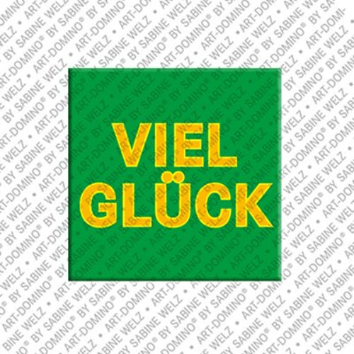 Kühlschrankmagnet Viel Glück