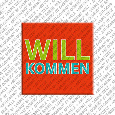 Kühlschrank Willkommen