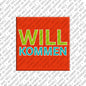 Kühlschrank Willkommen