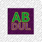 Kühlschrankmagnet Abdul