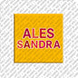 Kühlschrankmagnet Alessandra