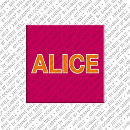 Kühlschrankmagnet Alice