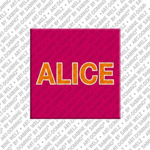 Kühlschrankmagnet Alice