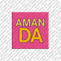 Kühlschrankmagnet Amanda
