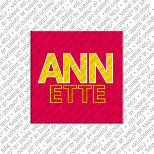 Kühlschrankmagnet Annette
