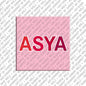 Kühlschrankmagnet Asya