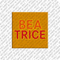 Kühlschrankmagnet Beatrice