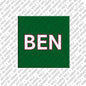 Kühlschrankmagnet Ben