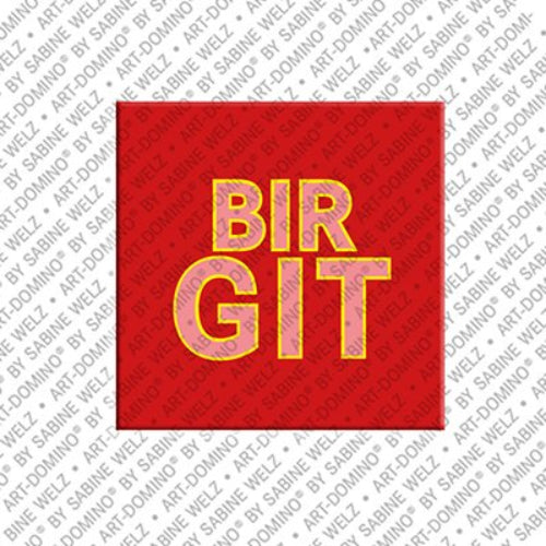 Kühlschrankmagnet Birgit