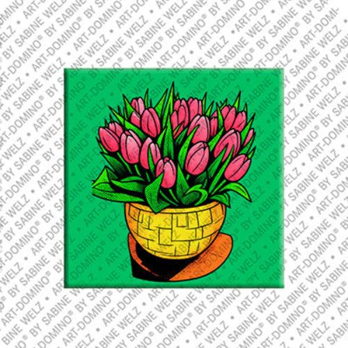 Kühlschrankmagnet Blumentopf