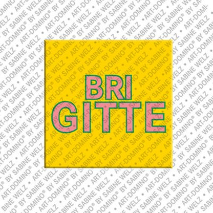 Kühlschrankmagnet Brigitte