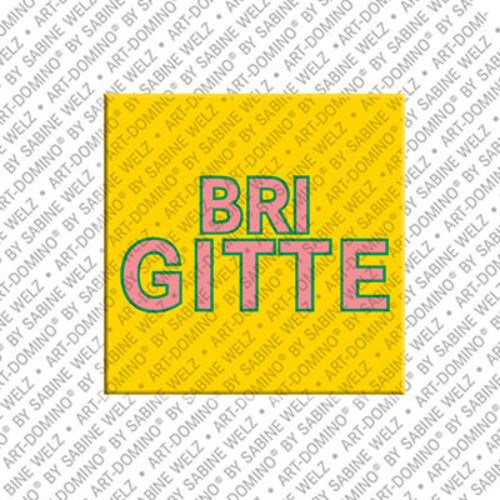 Kühlschrankmagnet Brigitte