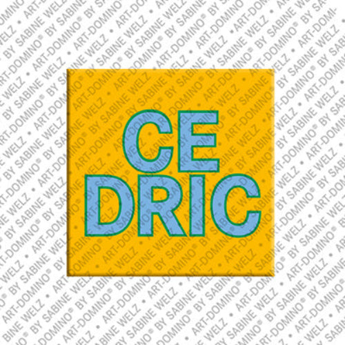 Kühlschrankmagnet Cedric.