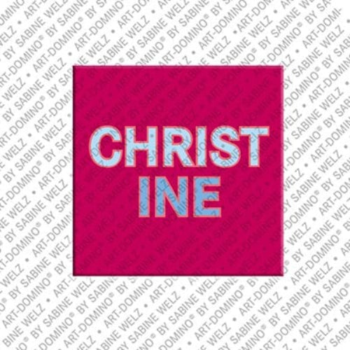 Kühlschrankmagnet Christine