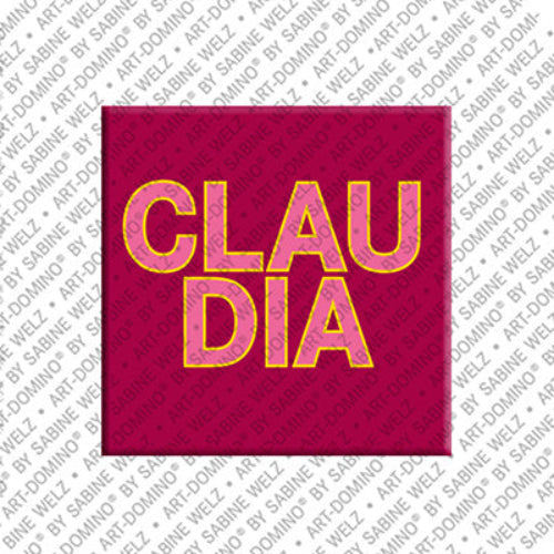 Kühlschrankmagnet Claudia