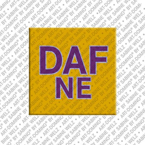 Kühlschrankmagnet mit Name Dafne