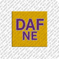 Kühlschrankmagnet mit Name Dafne