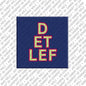 Kühlschrankmagnet Detlef