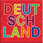 Kühlschrankmagnet mit Schriftzug Deutschland