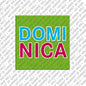 Kühlschrankmagnet Dominica