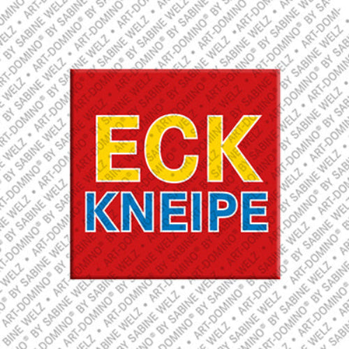 Kühlschrankmagnet mit Schriftzug Eckkneipe
