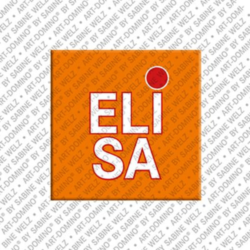 Kühlschrankmagnet mit Name Elisa