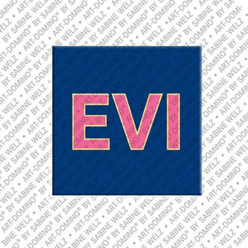 Kühlschrankmagnet mit Name Evi