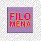 Kühlschrankmagnet Filomena