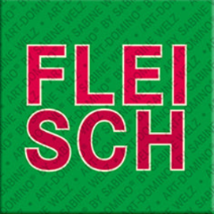 Kühlschrankmagnet Fleisch
