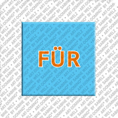 Kühlschrankmagnet mit Schriftzug Für