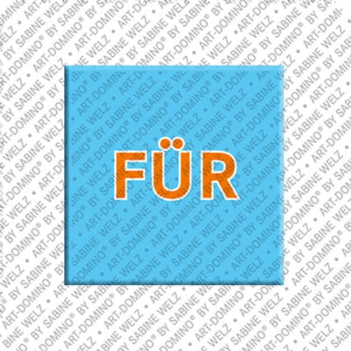 Kühlschrankmagnet mit Schriftzug Für
