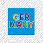 Kühlschrankmagnet Schriftzug Germany