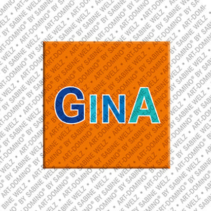 Kühlschrankmagnet Gina