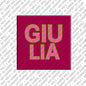 Kühlschrankmagnet Giulia