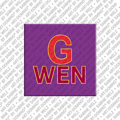 Kühlschrankmagnet Gwen