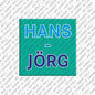 Kühlschrankmagnet Hans Jörg