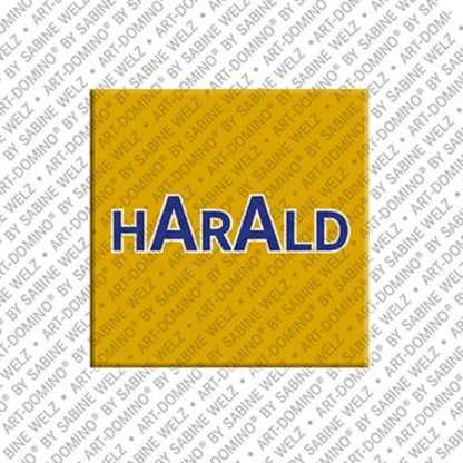 Kühlschrankmagnet mit Name Harald