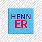 Kühlschrankmagnet Henner