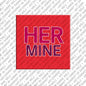 Kühlschrankmagnet Hermine
