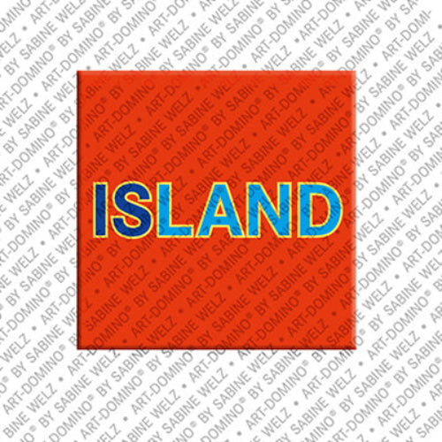 Kühlschrankmagnet Island