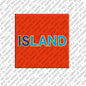 Kühlschrankmagnet Island