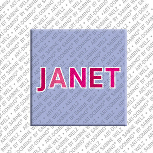 Kühlschrankmagnet Janet